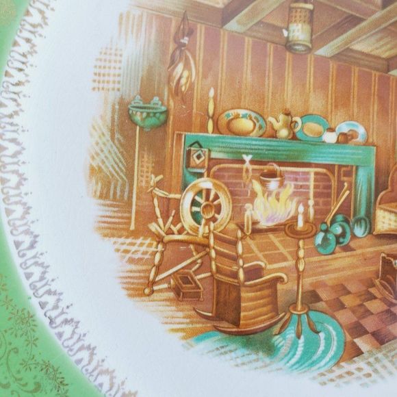 Vintage Plate, Century by Salem 23K Gold Colonial - Picture 2 of 10